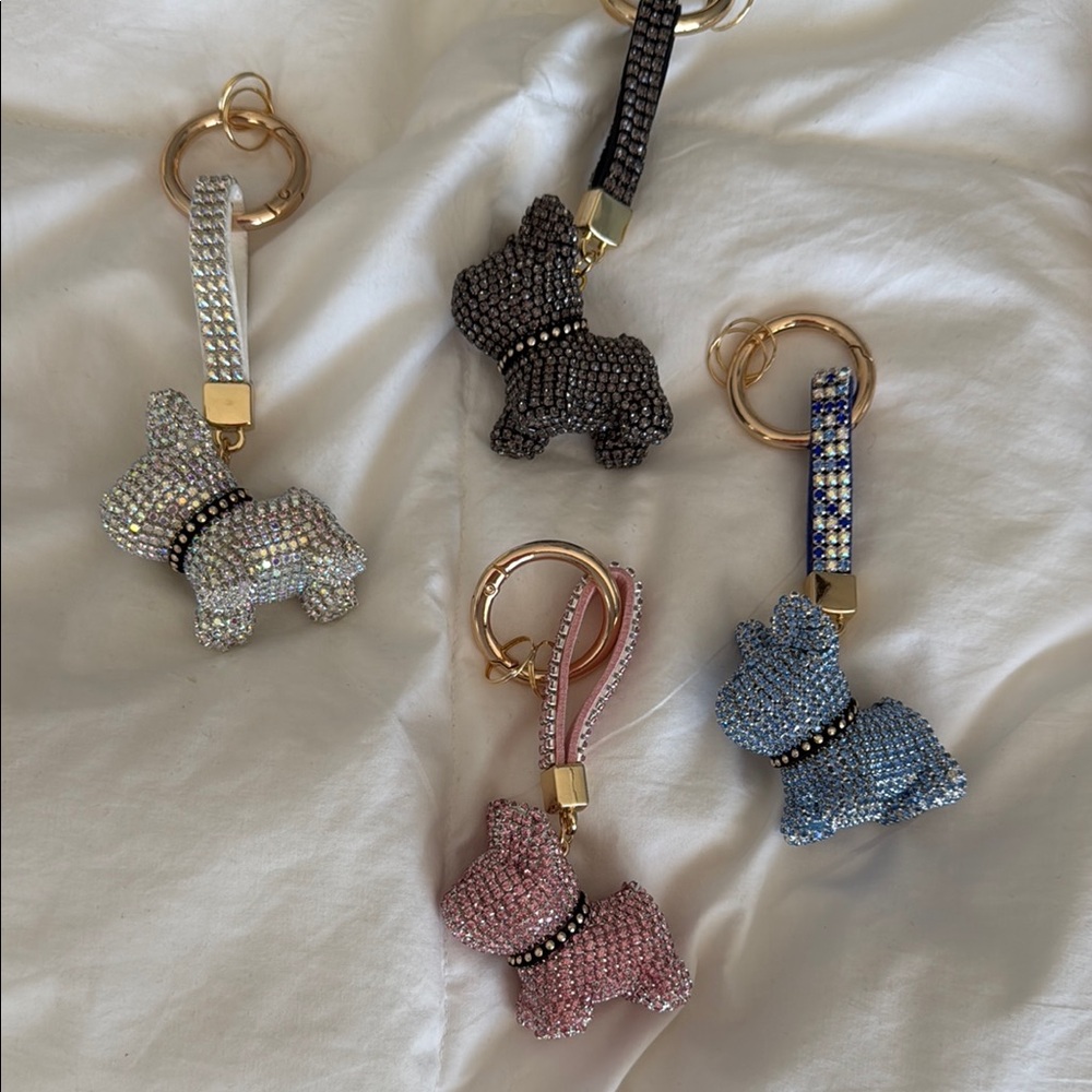Bling Bling Woof Woof!! Bag Charms